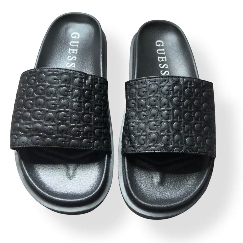GUESS Embossed Men’s Slides